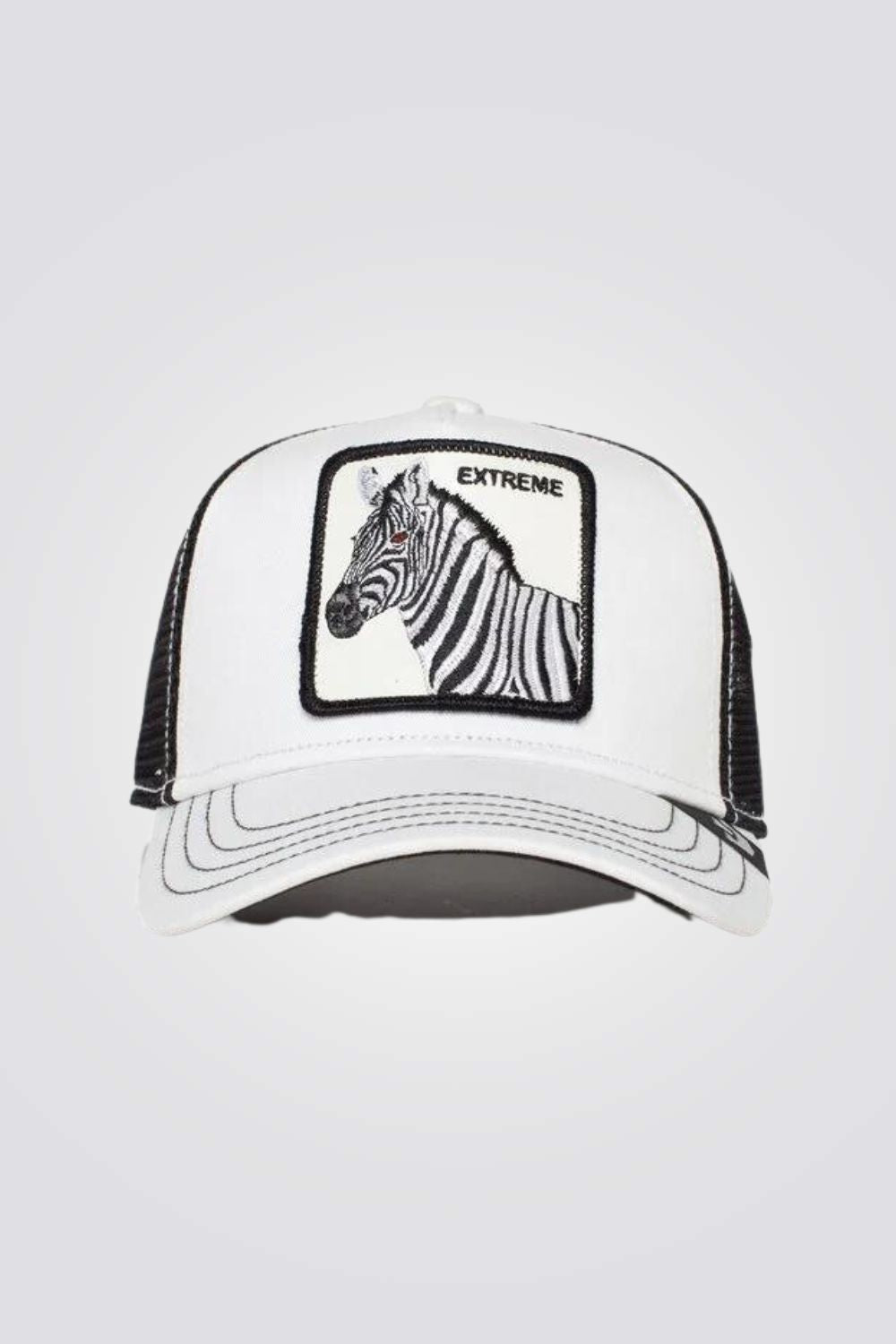 GOORIN - כובע מצחייה LITTLE STRIPE בצבע לבן - MASHBIR//365