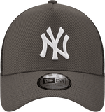 NEW ERA - כובע מצחייה New York Yankees Diamond בצבע אפור - MASHBIR//365
