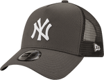 NEW ERA - כובע מצחייה New York Yankees Diamond בצבע אפור - MASHBIR//365