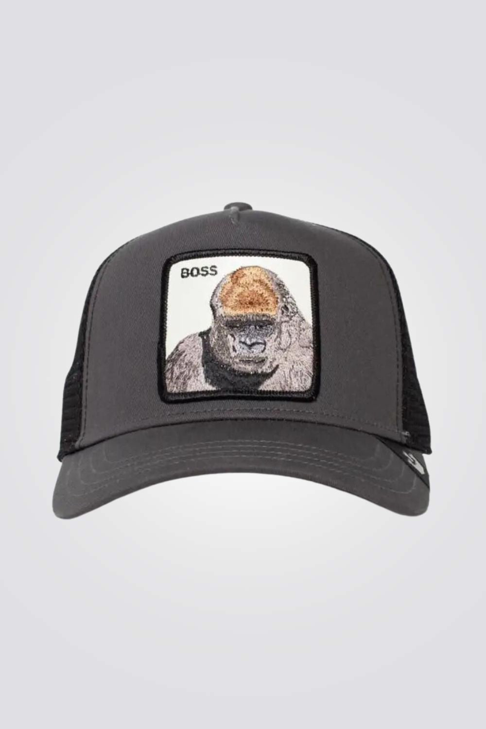 GOORIN - כובע מצחייה THE BOSS בצבע אפור - MASHBIR//365