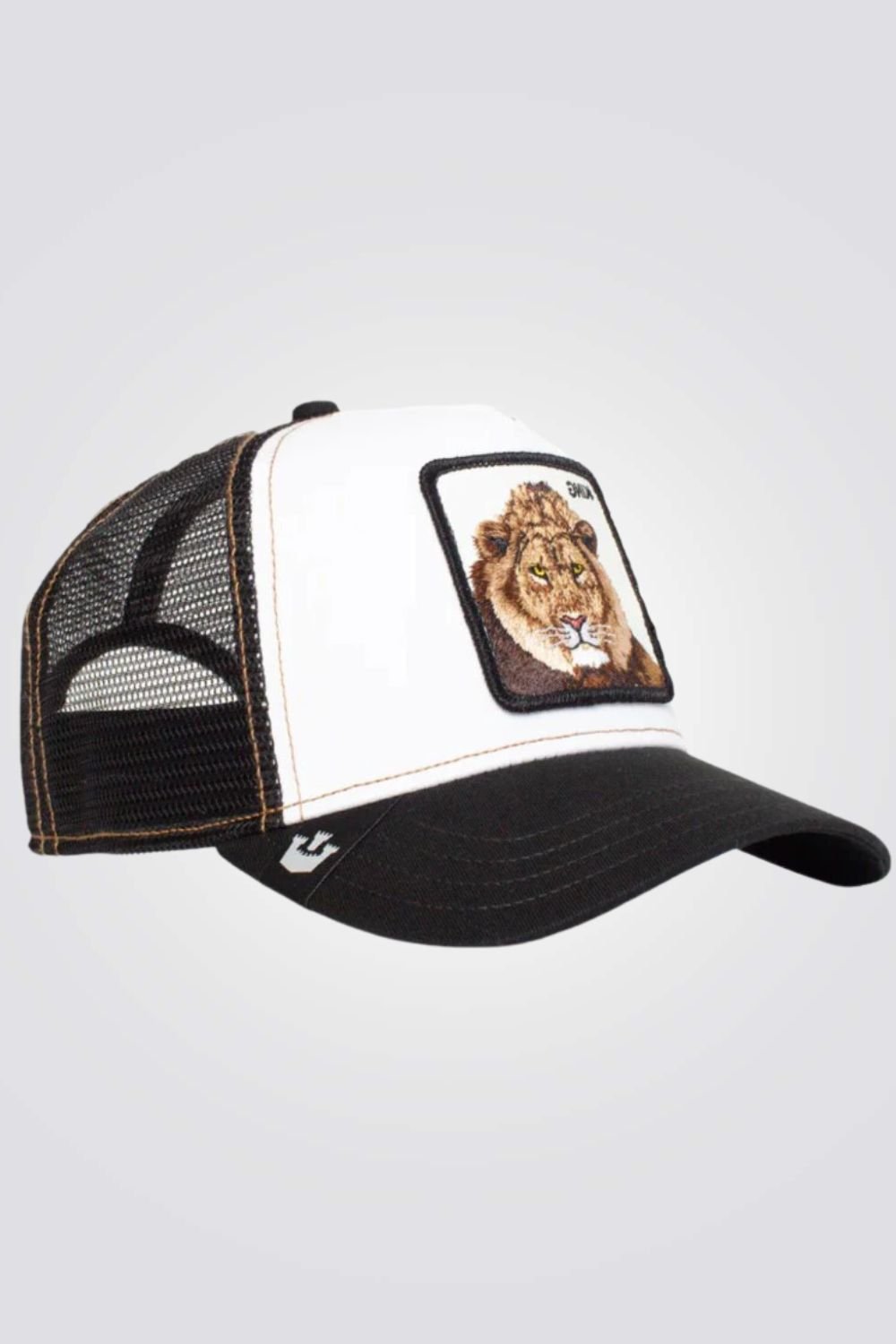 GOORIN - כובע מצחייה THE KING LION בצבע לבן - MASHBIR//365