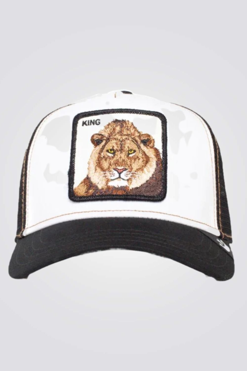 GOORIN - כובע מצחייה THE KING LION בצבע לבן - MASHBIR//365