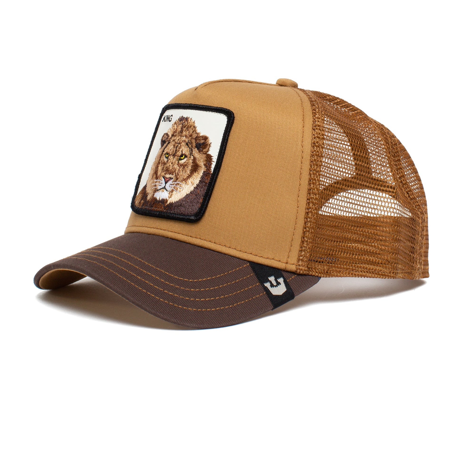 GOORIN - כובע מצחייה THE KING LION בצבע חום - MASHBIR//365