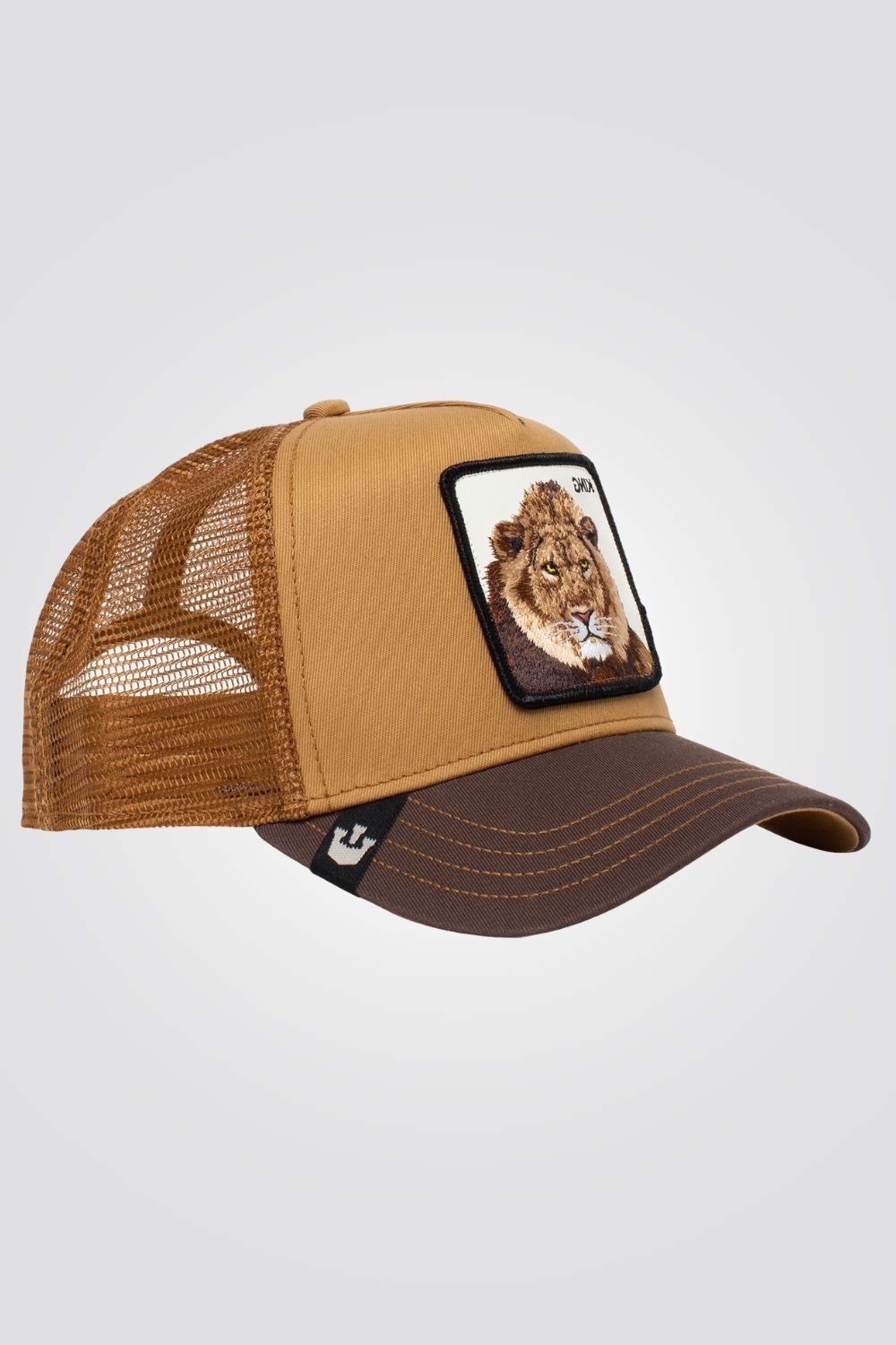 GOORIN - כובע מצחייה THE KING LION בצבע חום - MASHBIR//365