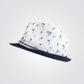 OBAIBI - כובע שמש לתינוקות בצבע לבן עם הדפס דקלים - MASHBIR//365 - 2