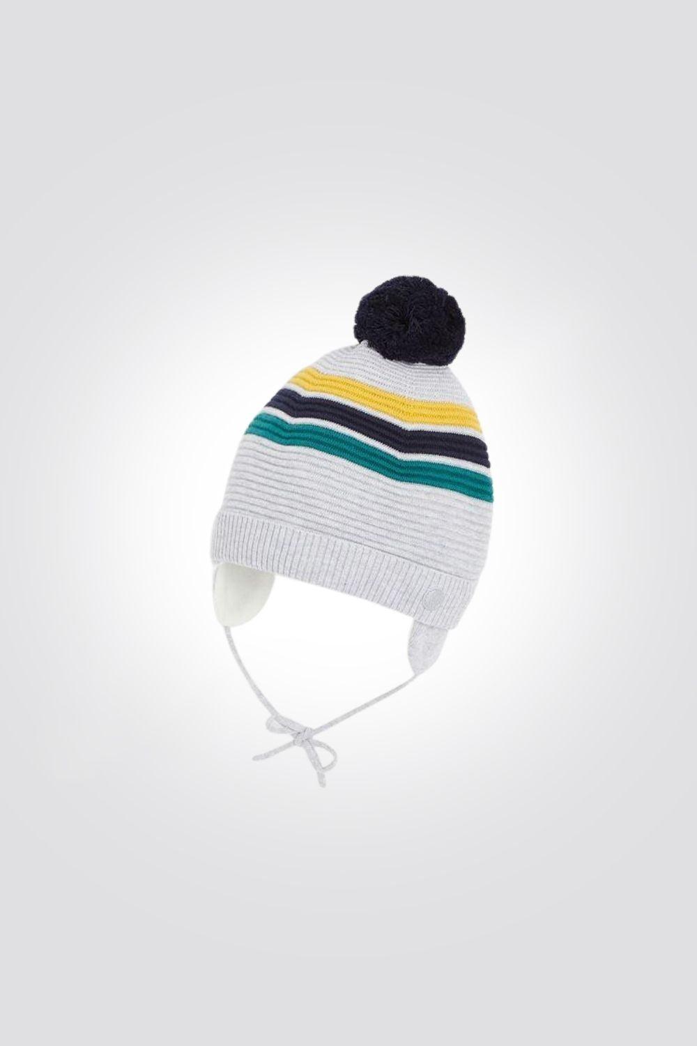 OBAIBI - כובע סרוג לתינוקות אפור - MASHBIR//365