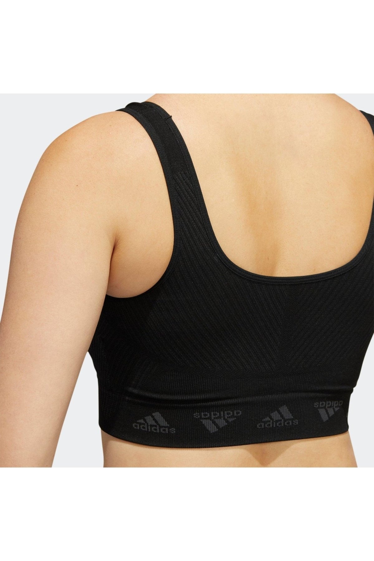 ADIDAS - טופ אימון AEROKNIT בצבע שחור - MASHBIR//365