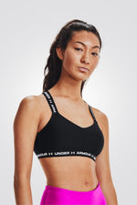 UNDER ARMOUR - טופ אימון Crossback Low בצבע שחור - MASHBIR//365