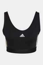 ADIDAS - טופ אימון ESSENTIALS 3-STRIPES בצבע שחור - MASHBIR//365