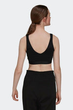 ADIDAS - טופ אימון ESSENTIALS 3-STRIPES בצבע שחור - MASHBIR//365