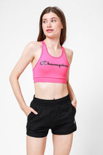 CHAMPION - טופ אימון לנשים בצבע ורוד - MASHBIR//365