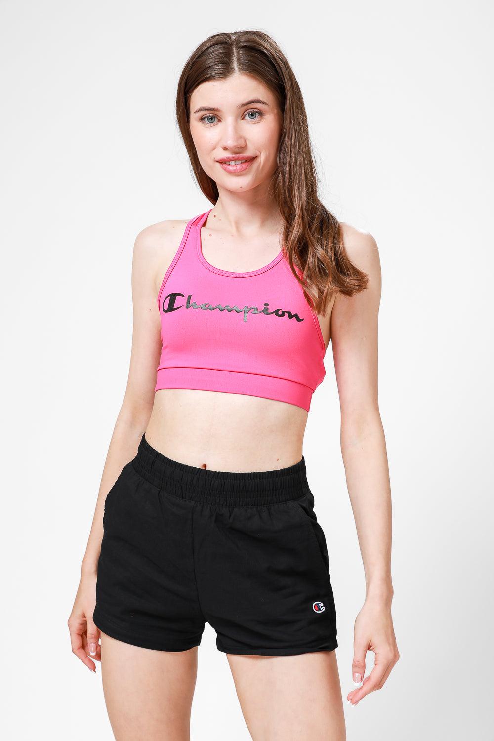 CHAMPION - טופ אימון לנשים בצבע ורוד - MASHBIR//365