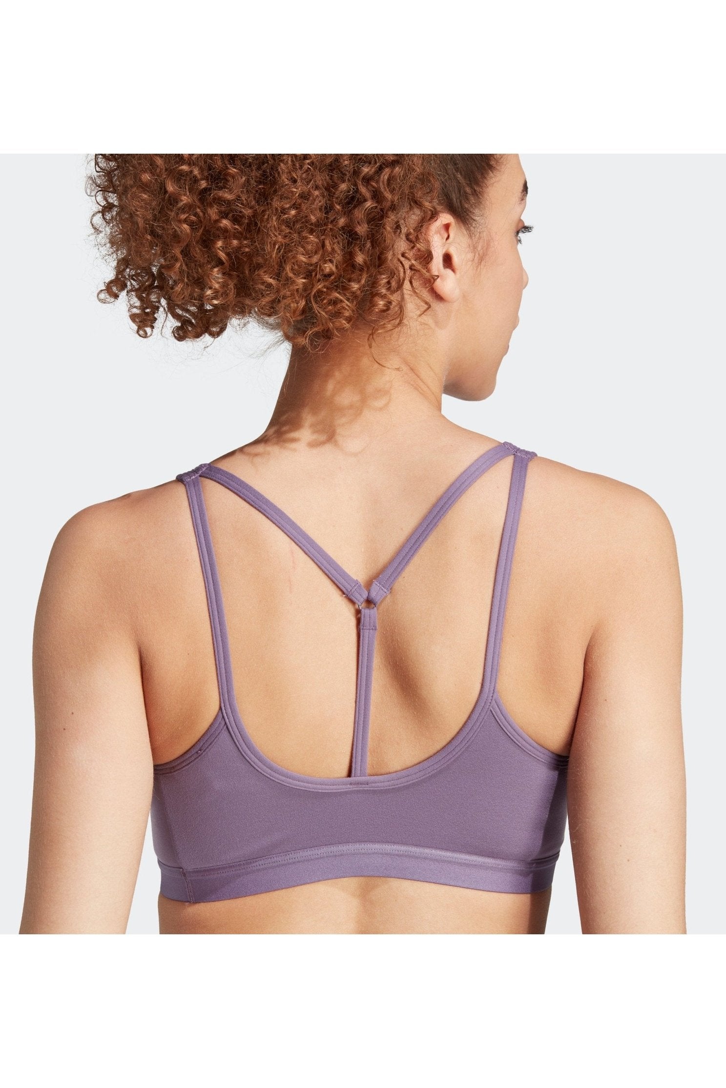 ADIDAS - טופ אימון לנשים COREESSENTIALS בצבע סגול - MASHBIR//365