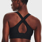 UNDER ARMOUR - טופ אימון לנשים Crossback Longline בצבע שחור - MASHBIR//365 - 2