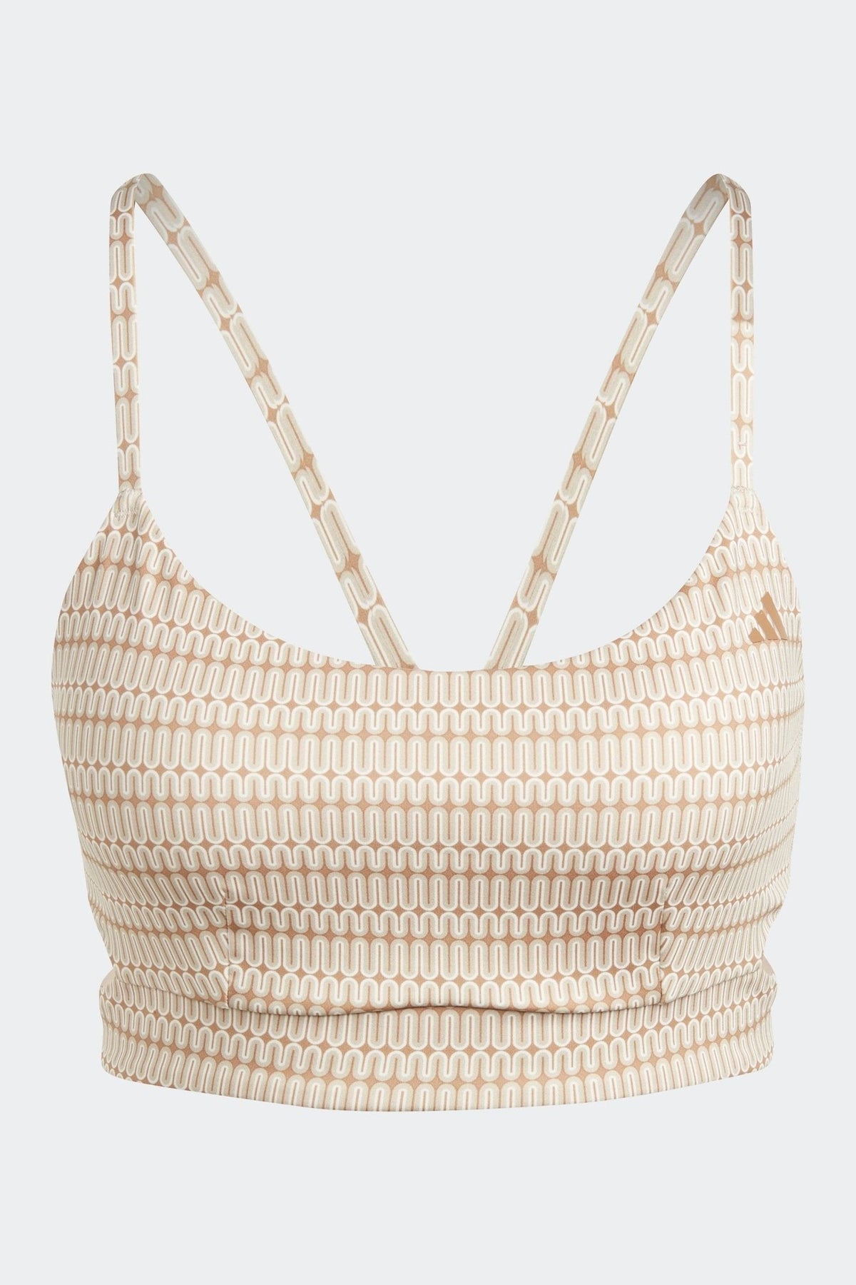 ADIDAS - טופ אימון לנשים YOGA STUDIO בצבע אפור - MASHBIR//365