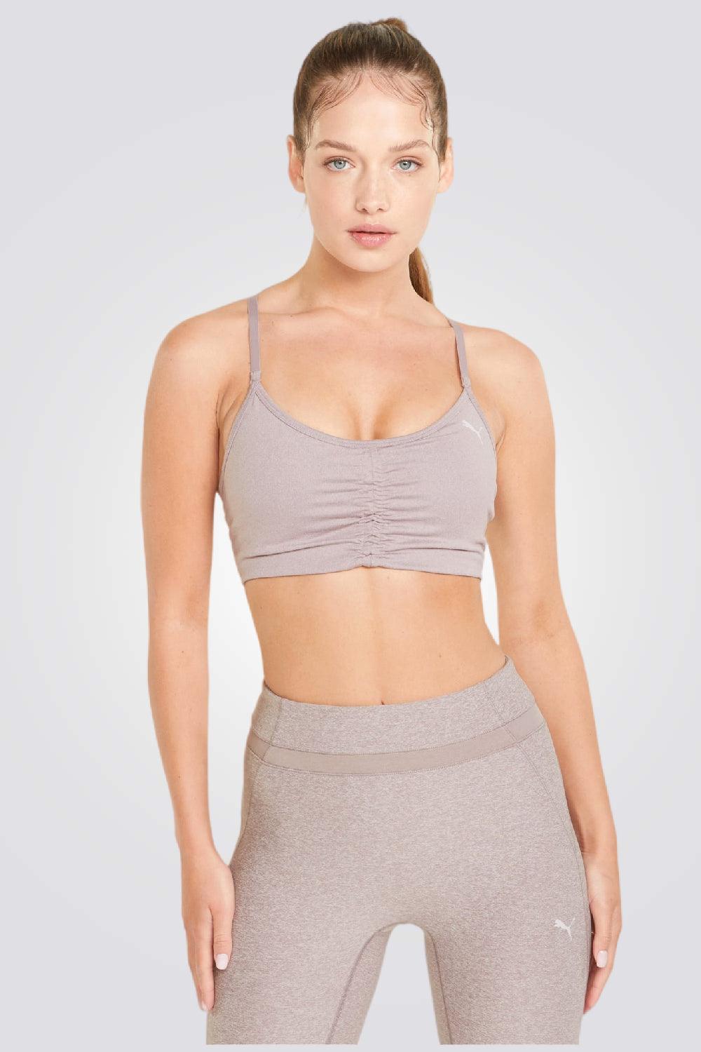 PUMA - טופ אימון LOW IMPACT STUDIO בצבע ניוד - MASHBIR//365