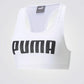PUMA - טופ אימון Mid Impact בצבע לבן - MASHBIR//365 - 1