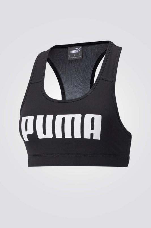 PUMA - טופ אימון Mid Impact בצבע שחור - MASHBIR//365