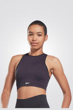 REEBOK - טופ אימון Myoknit Crop בצבע שחור - MASHBIR//365