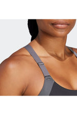 ADIDAS - טופ אימון POWERIMPACT TRAINING בצבע שחור אפור ולבן - MASHBIR//365