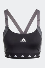 ADIDAS - טופ אימון POWERIMPACT TRAINING בצבע שחור אפור ולבן - MASHBIR//365