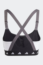 ADIDAS - טופ אימון POWERIMPACT TRAINING בצבע שחור אפור ולבן - MASHBIR//365