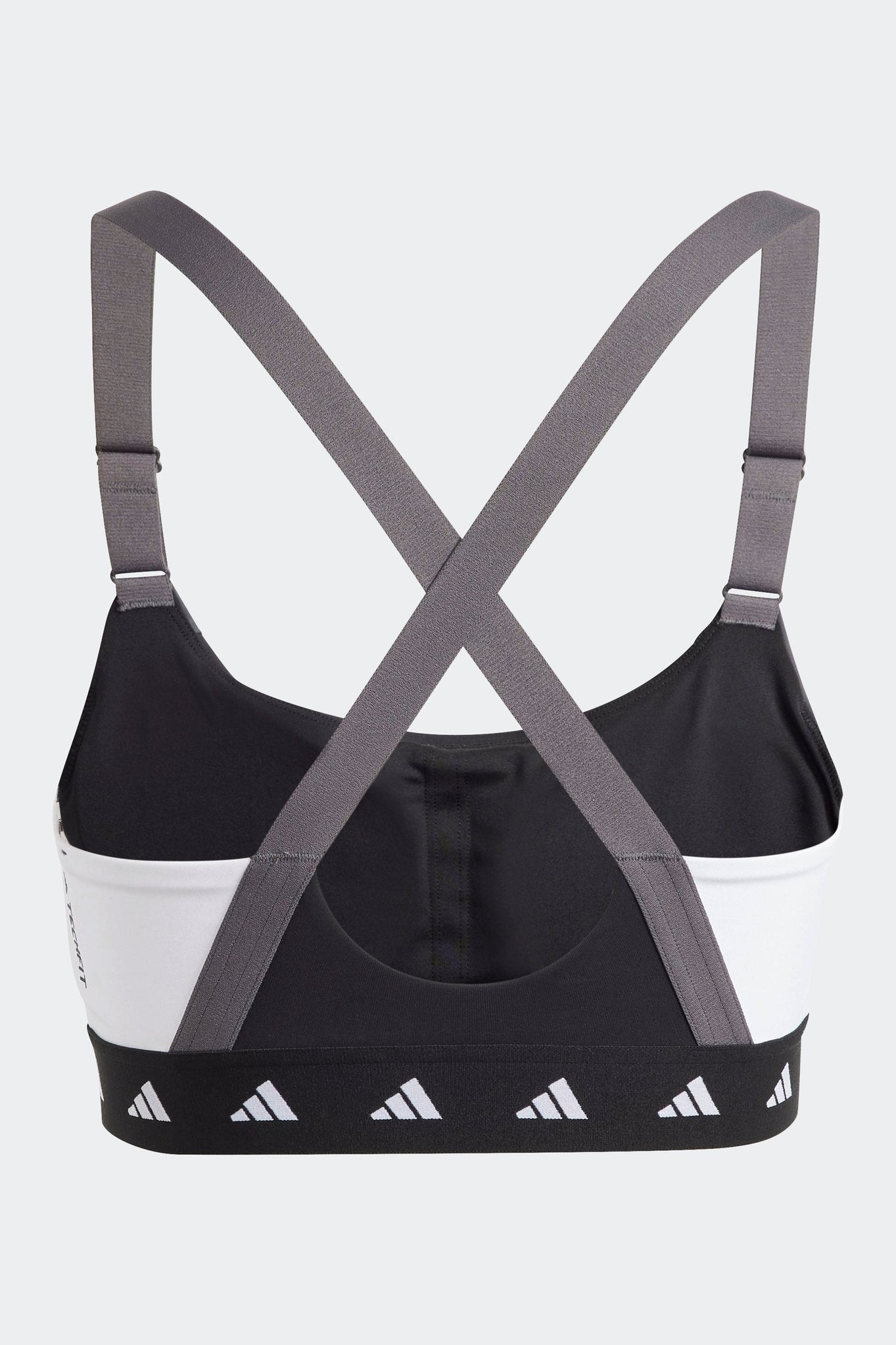 ADIDAS - טופ אימון POWERIMPACT TRAINING בצבע שחור אפור ולבן - MASHBIR//365