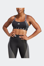 ADIDAS - טופ אימון POWERIMPACT TRAINING בצבע שחור אפור ולבן - MASHBIR//365