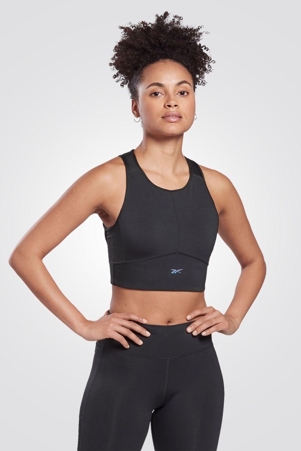 REEBOK - טופ אימון RUN HIGH בצבע שחור - MASHBIR//365