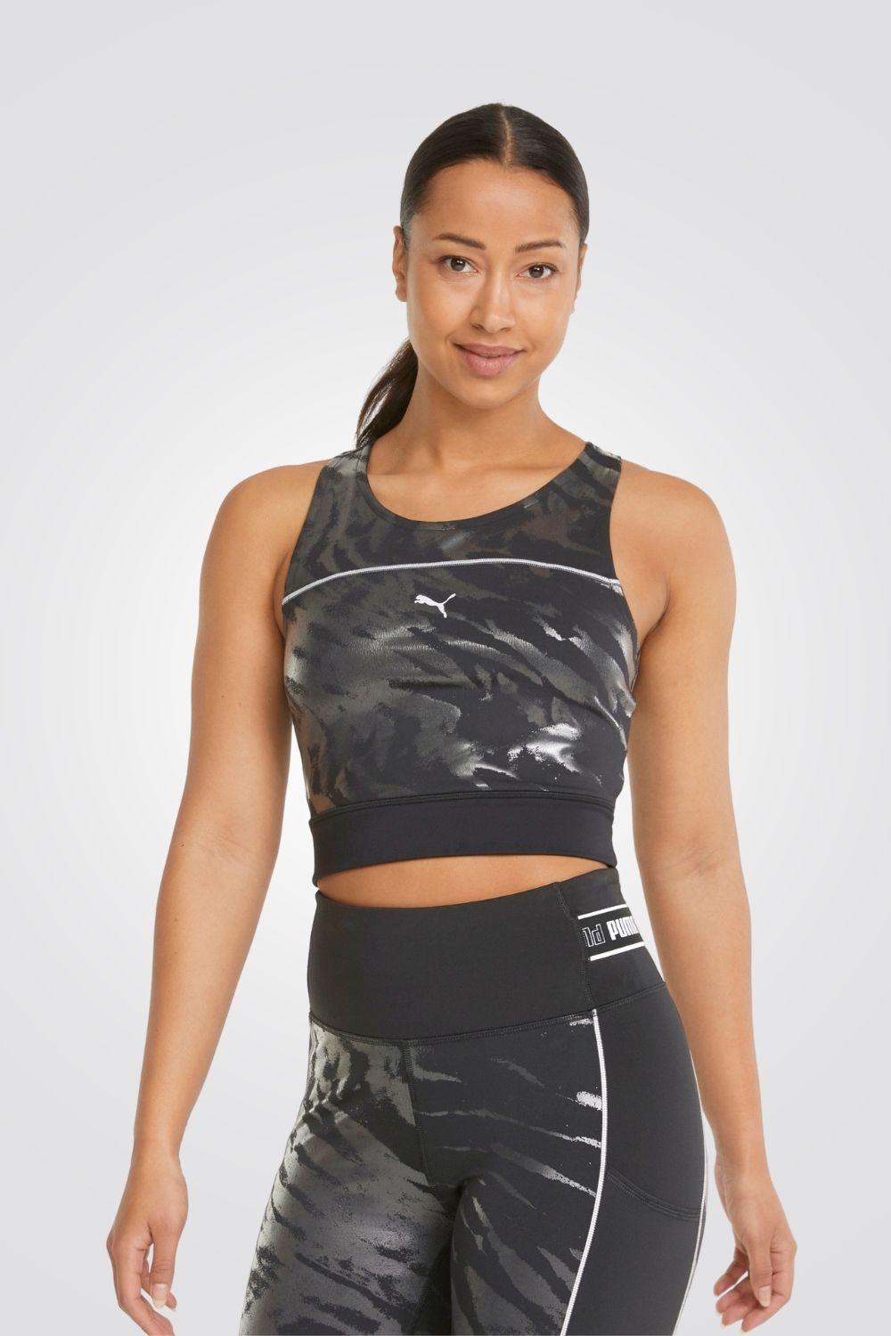 PUMA - טופ אימון RUN HIGH SHINE CROP - MASHBIR//365
