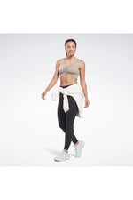 REEBOK - טופ אימון Studio Ruched בצבע חום - MASHBIR//365