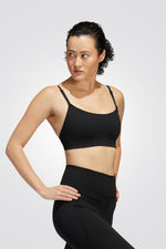 ADIDAS - טופ אימון YOGA STUDIO בצבע שחור - MASHBIR//365