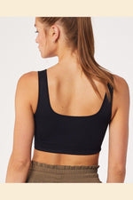 ETAM - טופ דו צדדי INFINITY בצבע שחור - MASHBIR//365