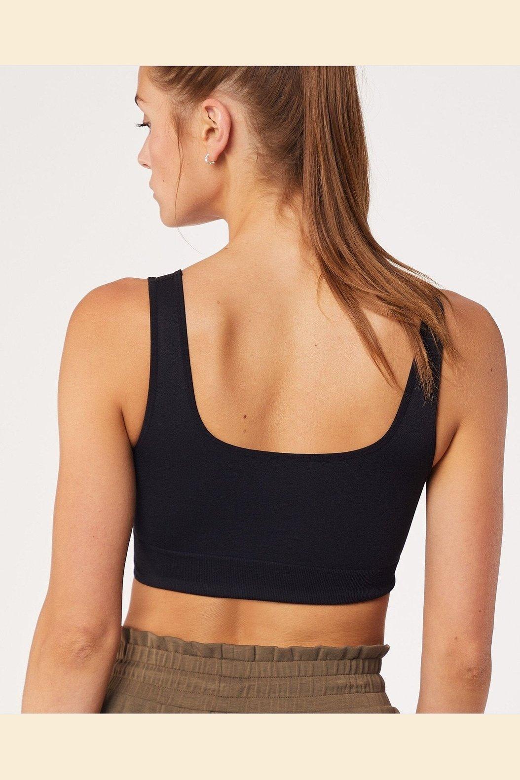 ETAM - טופ דו צדדי INFINITY בצבע שחור - MASHBIR//365