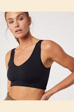 ETAM - טופ דו צדדי INFINITY בצבע שחור - MASHBIR//365