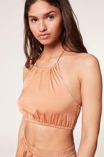 ETAM - טופ קשירה OSCAR בז' - MASHBIR//365