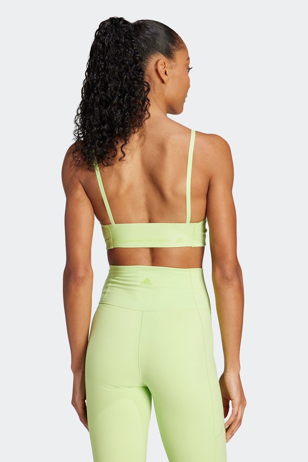 ADIDAS - טופ לאימון YOGA בצבע ירוק - MASHBIR//365