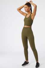 ETAM - טופ ספורטיבי ACTIVE ירוק זית - MASHBIR//365