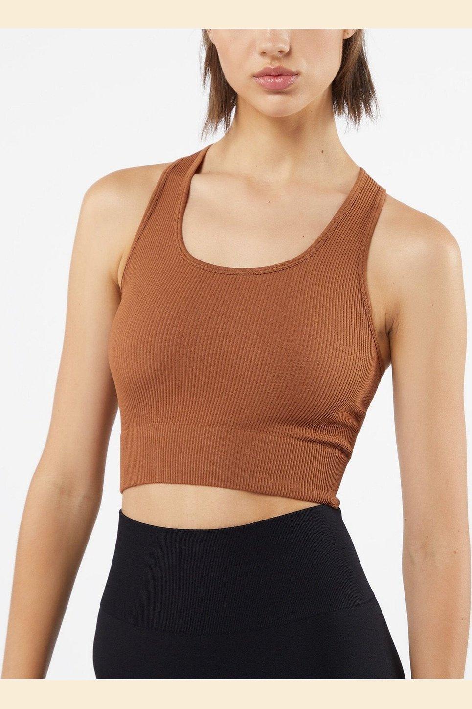 ETAM - טופ ספורטיבי ACTIVE מוקה - MASHBIR//365