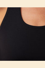 ETAM - טופ ספורטיבי ACTIVE שחור - MASHBIR//365