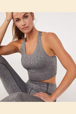 ETAM - טופ ספורטיבי CLOUD בצבע אפור - MASHBIR//365