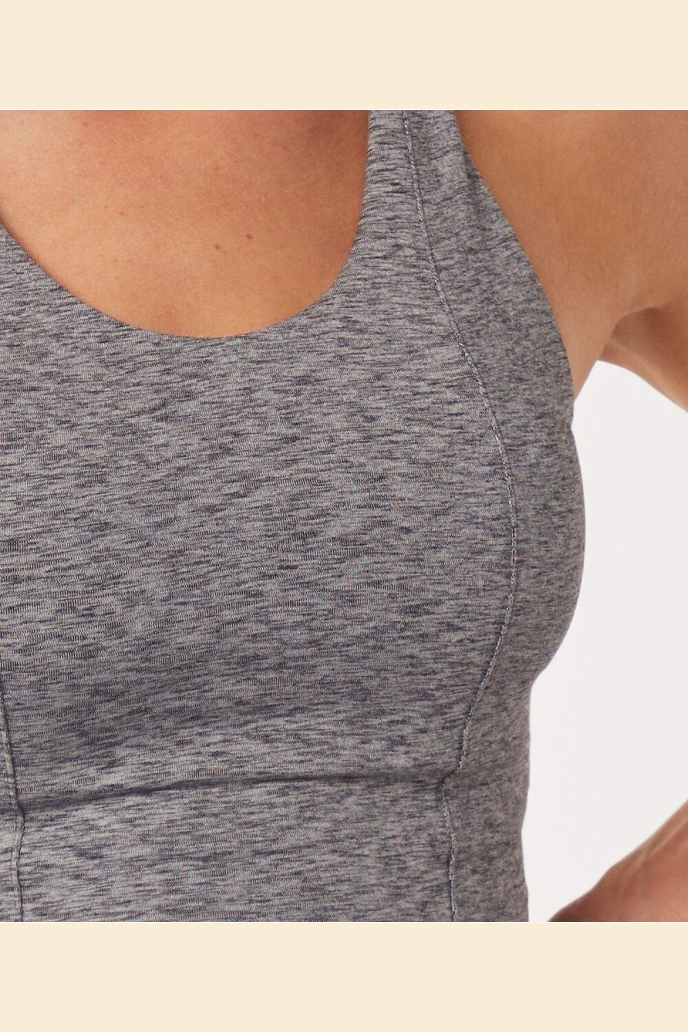 ETAM - טופ ספורטיבי CLOUD בצבע אפור - MASHBIR//365