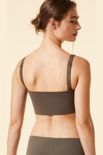 ETAM - טופ סטרפלס 24 HOURS חאקי - MASHBIR//365