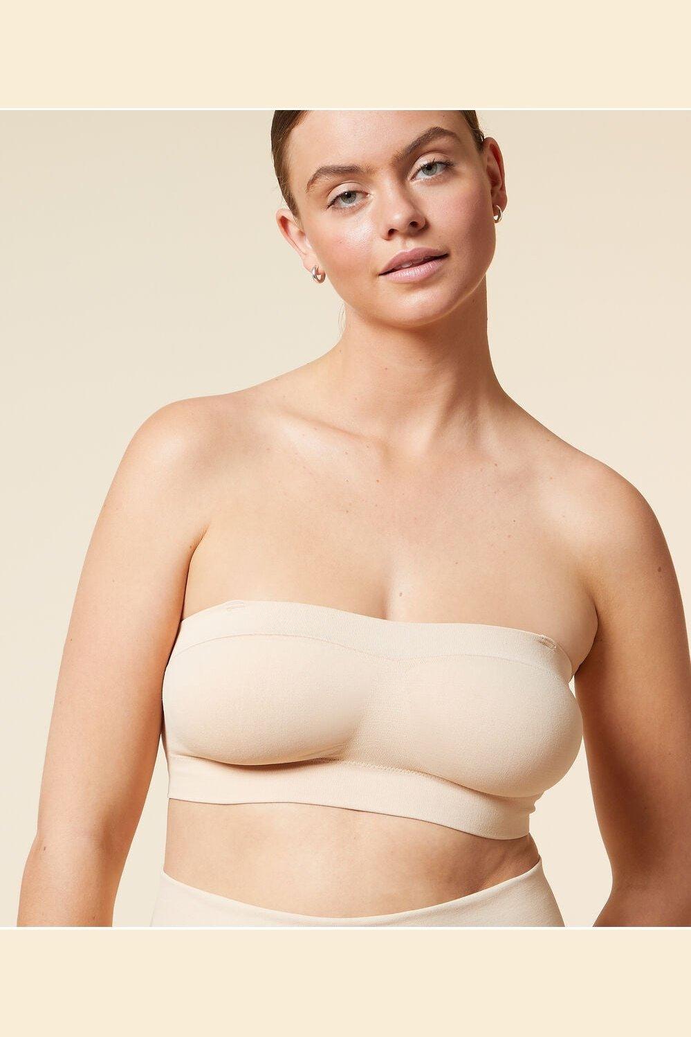 ETAM - טופ סטרפלס מעצב POWER ניוד - MASHBIR//365