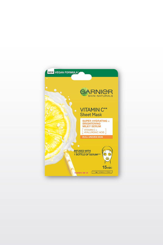 Garnier - Vitamin C Tissue Mask מסכת טישו - MASHBIR//365