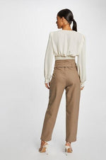 MORGAN - חולצה אלגנטית בצבע שנהב - MASHBIR//365