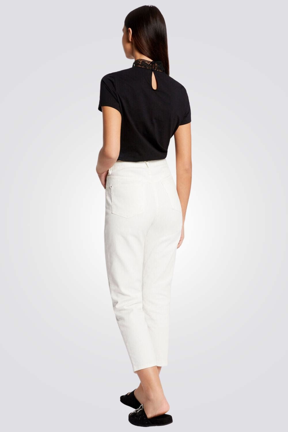 MORGAN - חולצה אלגנטית בצבע שחור - MASHBIR//365