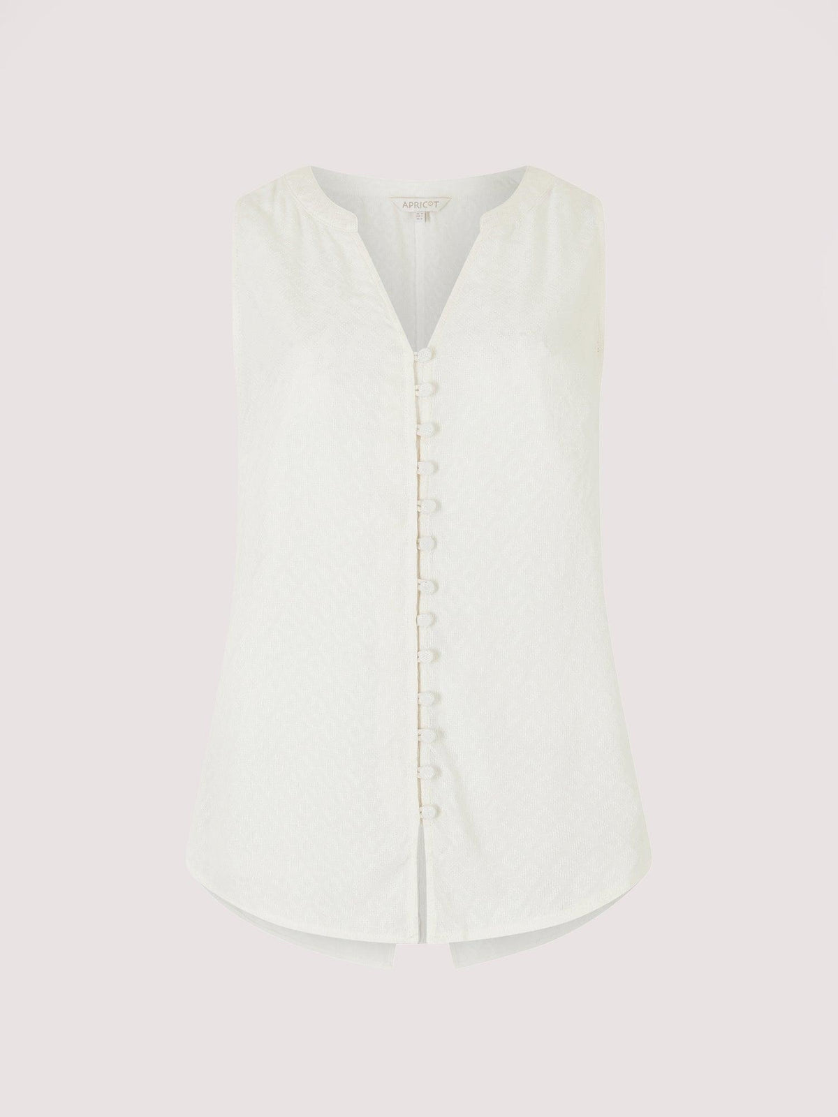APRICOT - חולצה אלגנטית עם כפתורים בצבע לבן - MASHBIR//365