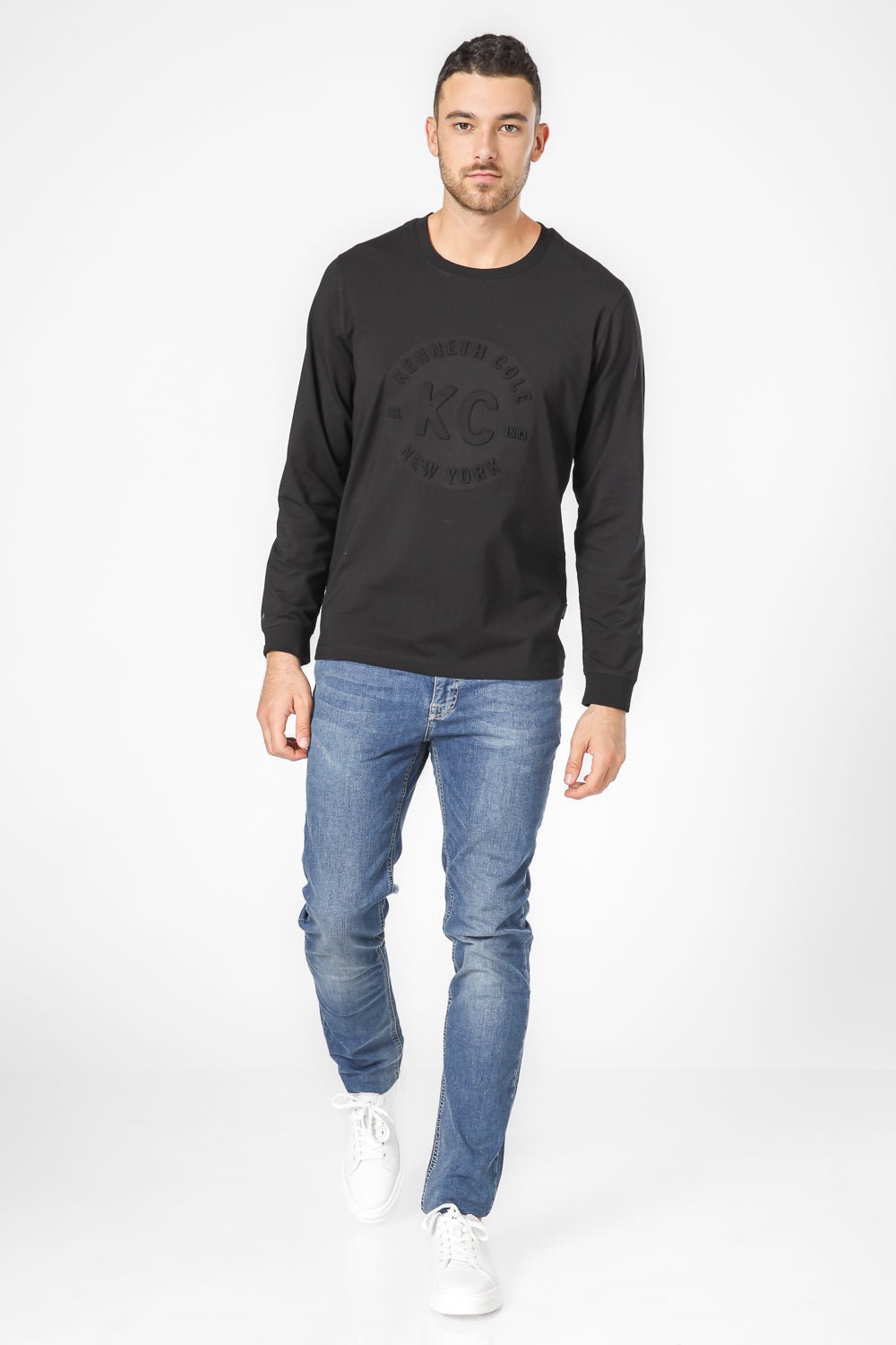 KENNETH COLE - חולצה ארוכה אמבוס - MASHBIR//365