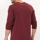 NAUTICA - חולצה ארוכה בצבע בורדו - MASHBIR//365 - 2